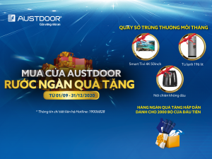 Tặng ngàn quà khủng khi mua Cửa cuốn Austdoor