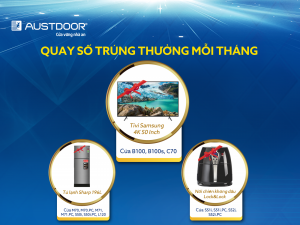 Thể lệ Chương trình khuyến mại “MUA CỬA AUSTDOOR – RƯỚC NGÀN QUÀ TẶNG”